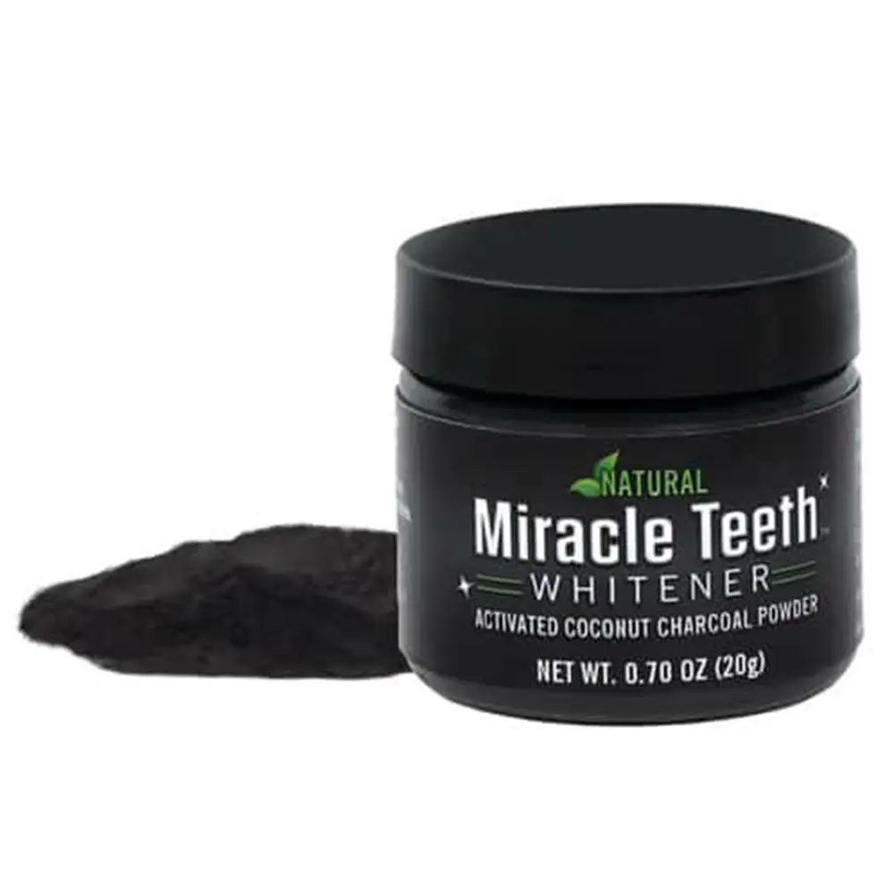 Miracle Teeth Whitener Natural Whitening Coconut Charcoal Powder (6)