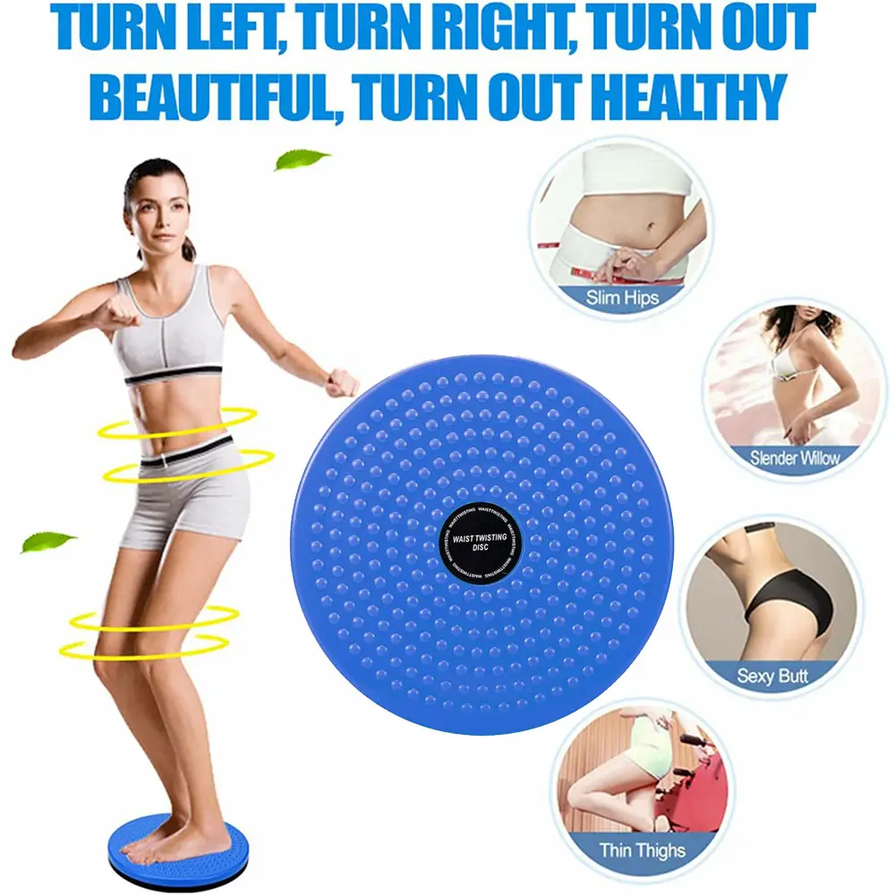 Waist Twisting Disc Body Shaping Rotating Board Fitness Slim Twirl Plate