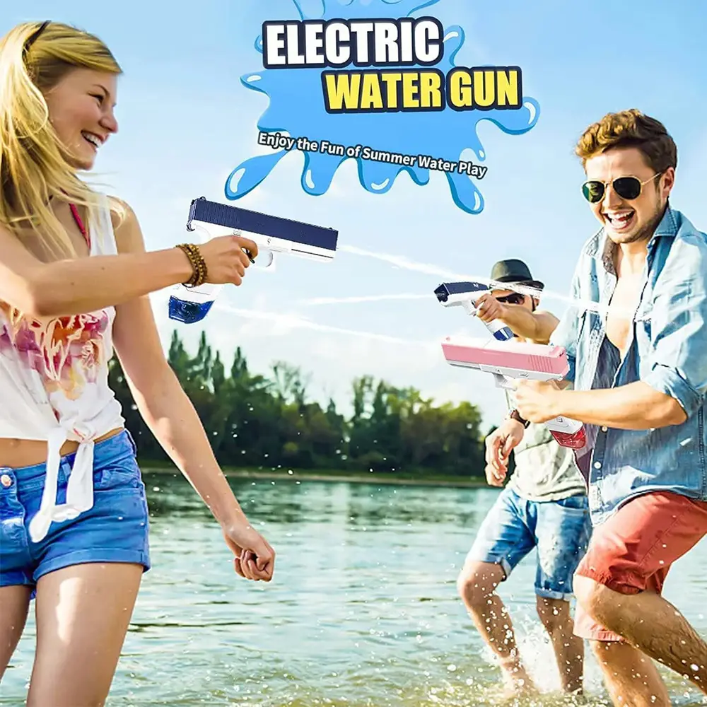 Electric Water Gun Toys High-pressure Strong Charging Energy Automatic Water Spray Toy Guns (2)