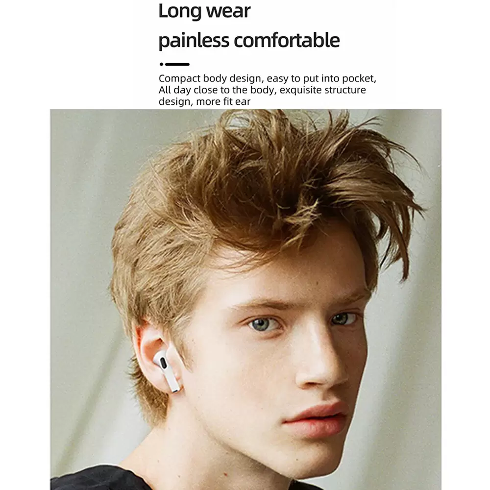 PRO 9 TWS Bluetooth Wireless Headphone 5.0 ANC Noise Reduction HiFi Stereo Headset Touch Earphones