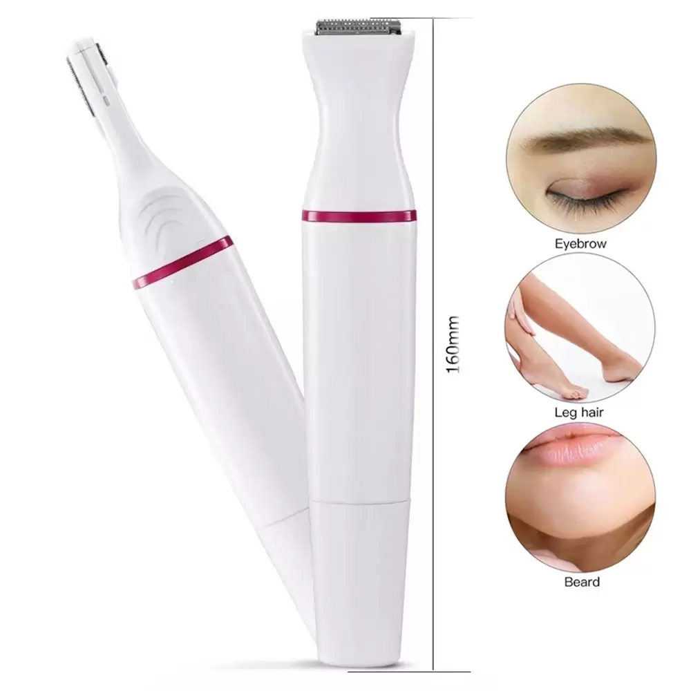 Beauty Styler 5 in 1 Women's Sweet Trimmer Trim Electric Portable Hair Nose Eyebrow, Face, Lips, Nose Hai (1)