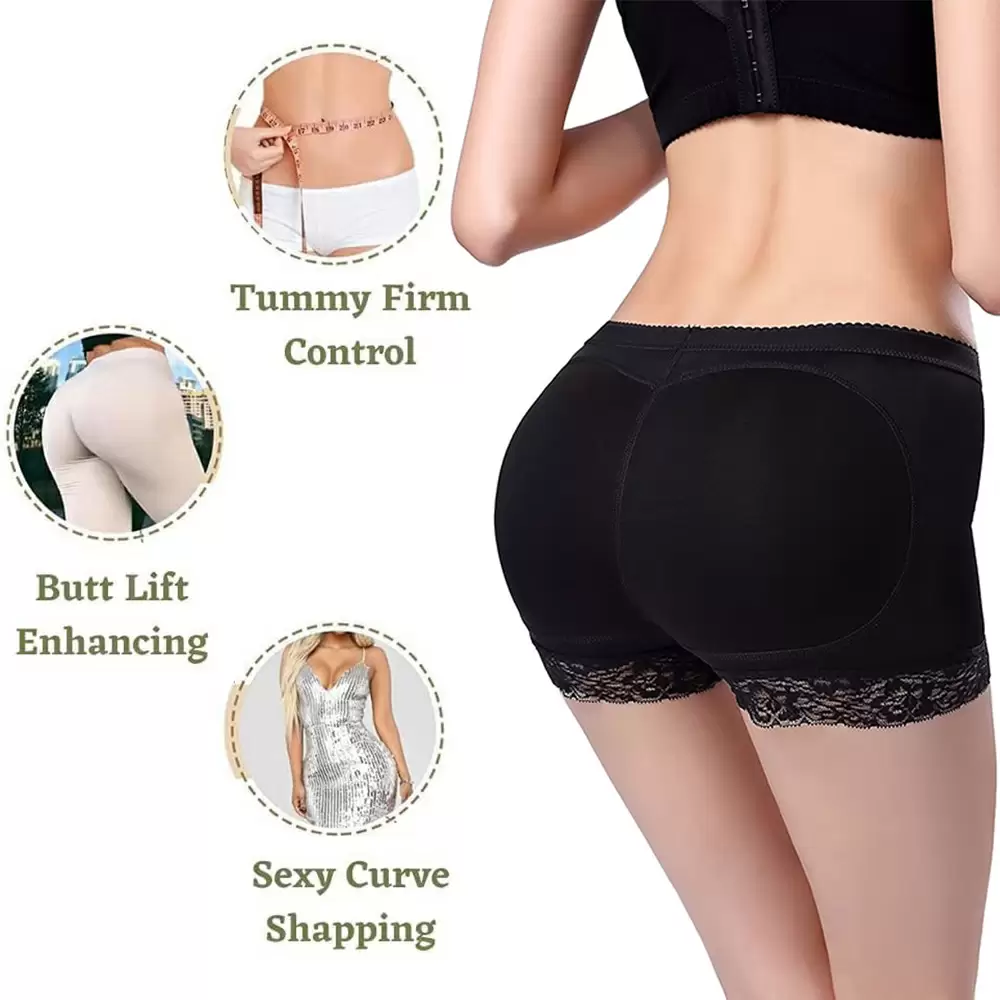 New 5D Butt Lifter Panty Fake Buttock Body Shaper Lift Bum High Waist Tummy Control Hip Panties (2)