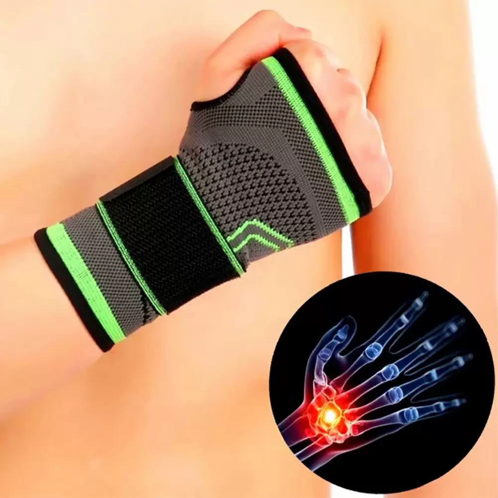 Unisex Wrist Palm Support High Elastic Crossfit Wrist Bandage Weight Lifting Gym Palm Hand Bandage (1)