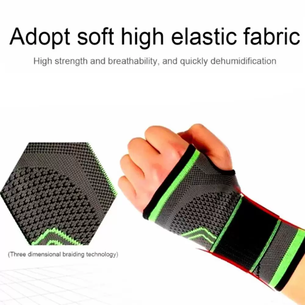 Unisex Wrist Palm Support High Elastic Crossfit Wrist Bandage Weight Lifting Gym Palm Hand Bandage (5)