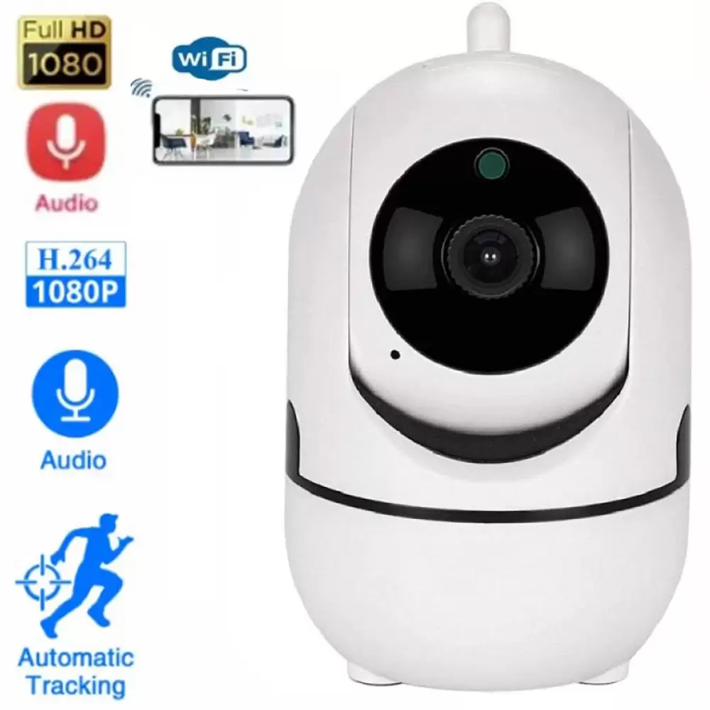 Wireless Wifi IP Camera Mini CCTV Camera SD Card Supported Night Vision Motion Tracker & Two-Way Audio (13)