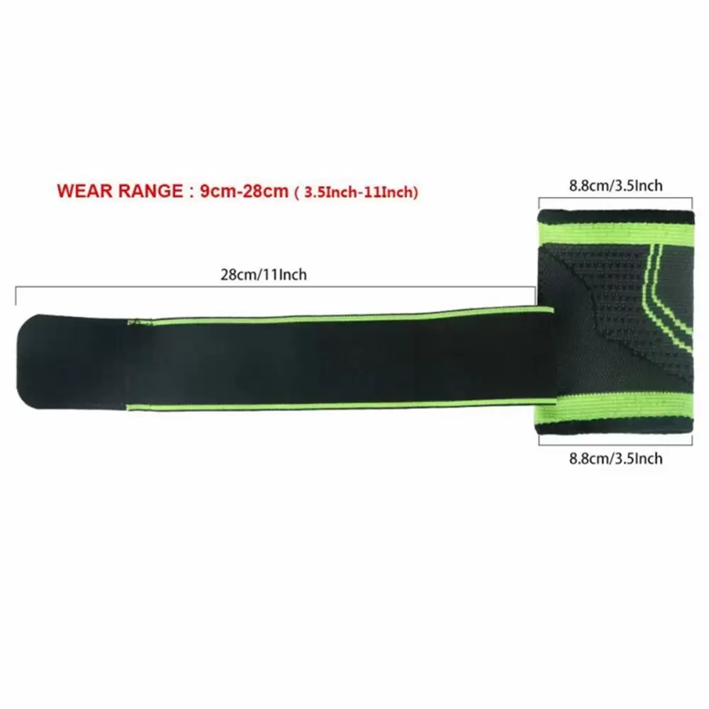 Wrist Protector Weight Lifting Strap Fitness Running Wrist Wraps 3D Weave Elastic Bandage (4)
