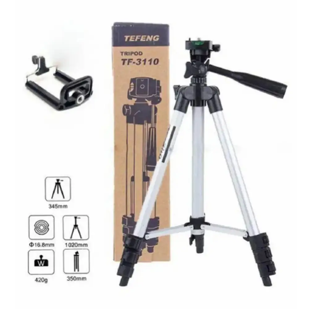 Portable Tripod 3110 Camera Stand and Mobile Stand Fully Flexible Mount (7)
