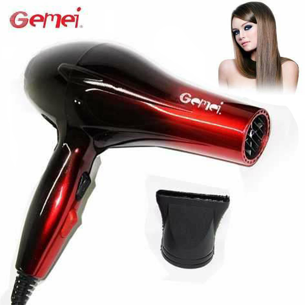 Gemei 1800W Professional Hair Dryer GM-1719 2Speed Hot & Cold Air Hair Styling Dryer (3)