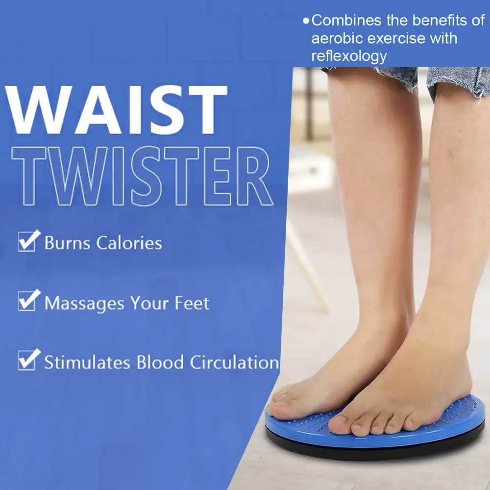 Waist Twisting Disc Body Shaping Rotating Board Fitness Slim Twirl Plate (4)