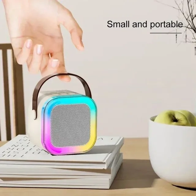 K12 Karaoke Bluetooth Speaker with 2 Wireless Microphones (7)