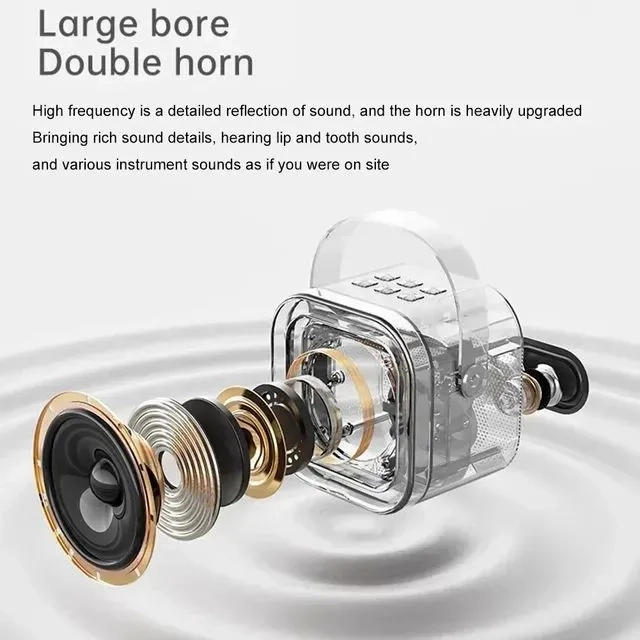 K12 Karaoke Bluetooth Speaker with 2 Wireless Microphones (9)